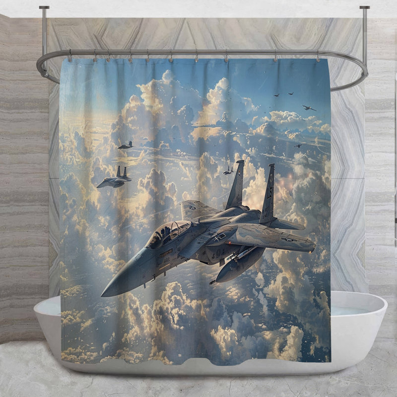 Larysa Shower Curtain, 84"H x 70"W