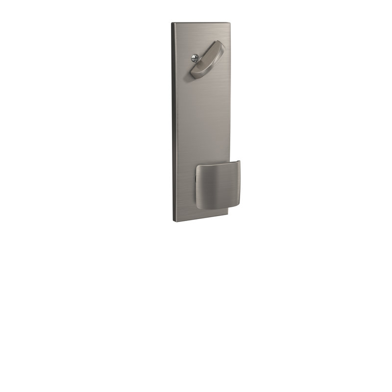 Ensemble de bouton extérieur ganton (partie intérieure vendue séparément), Nickel satiné