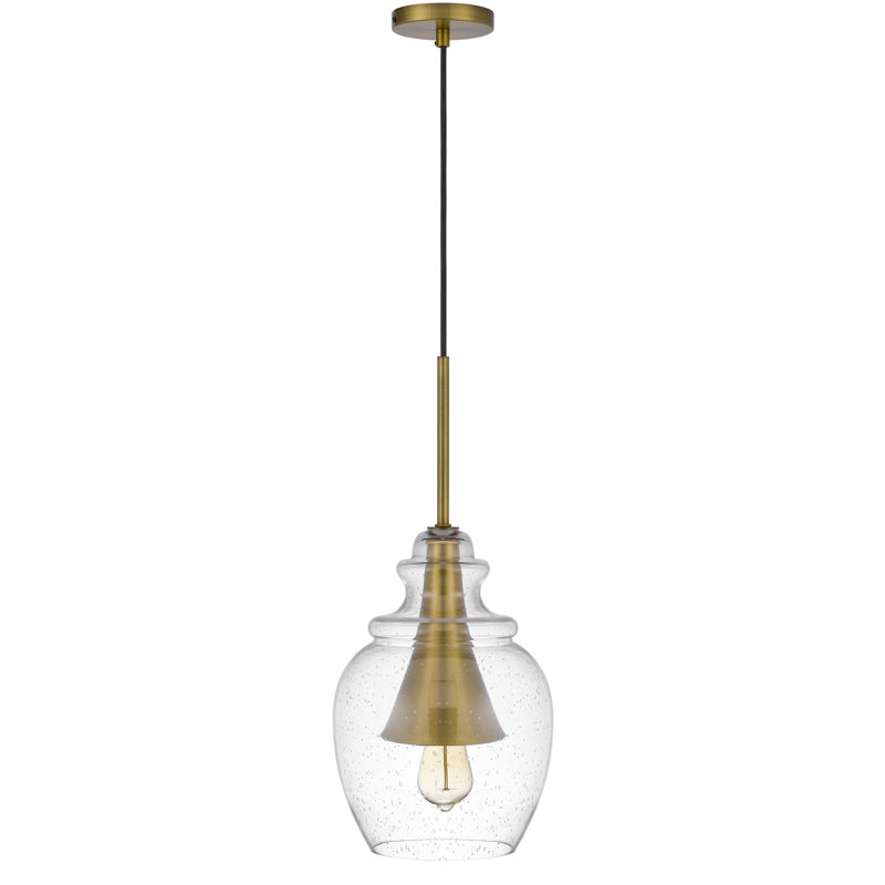 Luminaire suspendu en forme de pot 1 lumière
