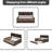 Wooden Captain Bed With Built-In Bookshelves,Three Storage Drawers And Trundle-1933227921-1933227935
