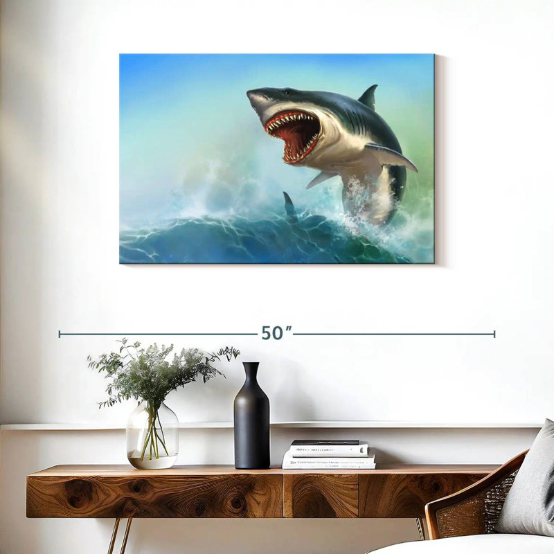 Crowle effrayant requin