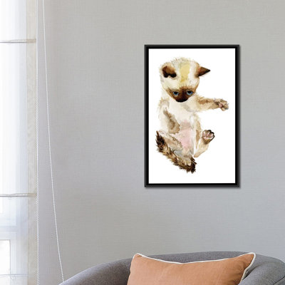 " Siamese Kitten " by Wandering Laur