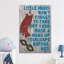 Cicely «Superhero Bedtime Rules», reproduction sur toile tendue-475285885