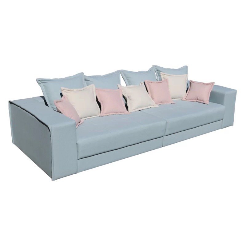 Boden 289cm W Recessed Arms Sofa