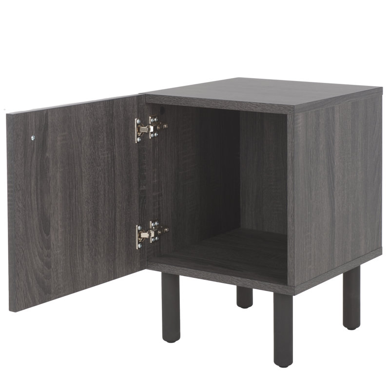 Audric 20.8'' W Nightstand, Gray