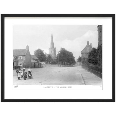 Balderton, The Village 1909 - Single Picture Frame Print