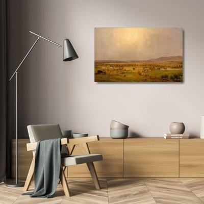"Pompton Plains, New Jersey" by  Jasper Francis Cropsey - Gallery Wrap Canvas Wall Art