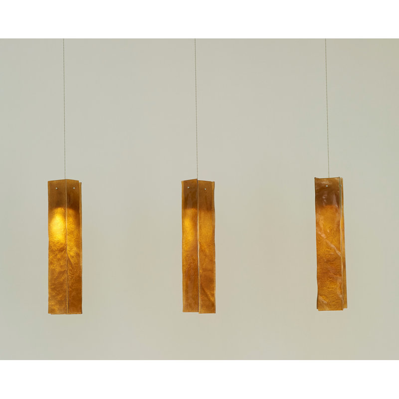 3 - Light Pendant, Amber