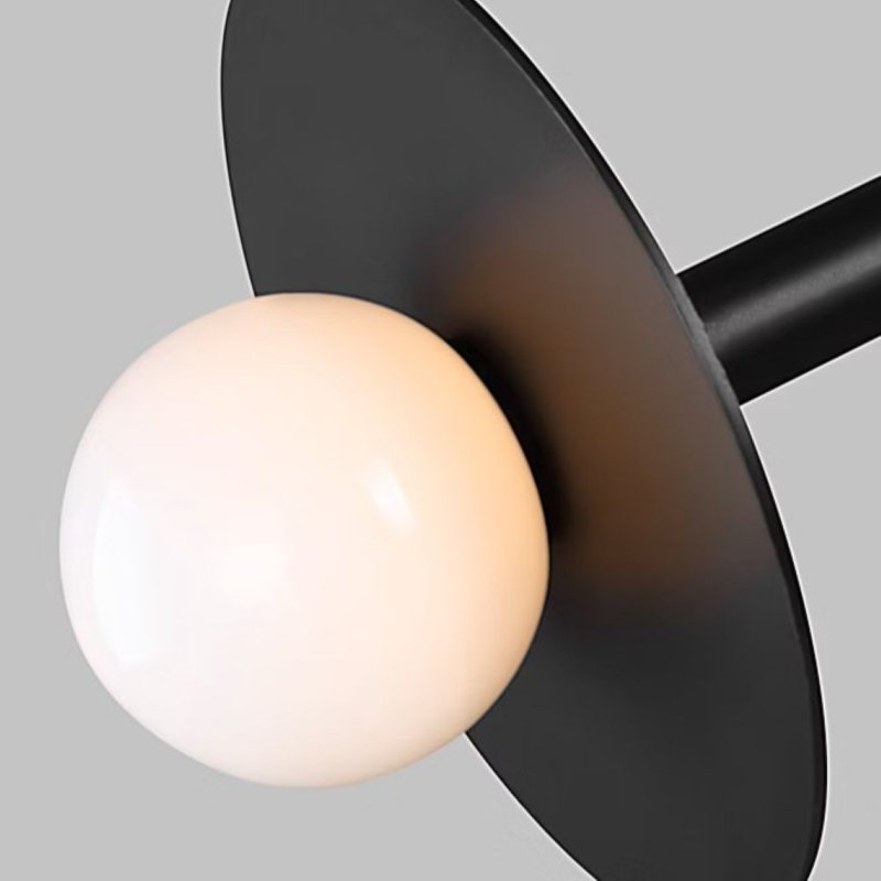2 Light Dimmable Pendant, Burnished Brass