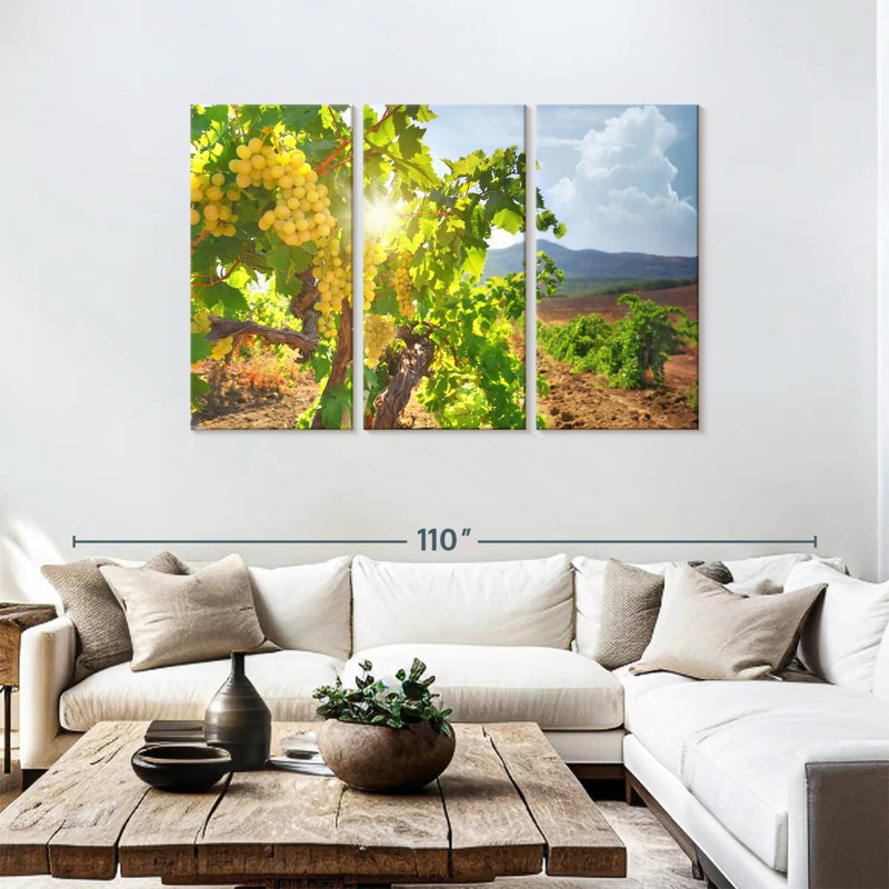 Yarlin Luminous Grape Vine, 48" H x 74" W