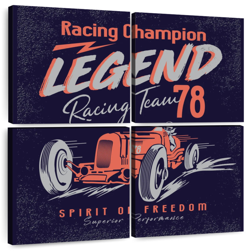 Affiche Sirci Racing Legend, H 32 po x l 32 po