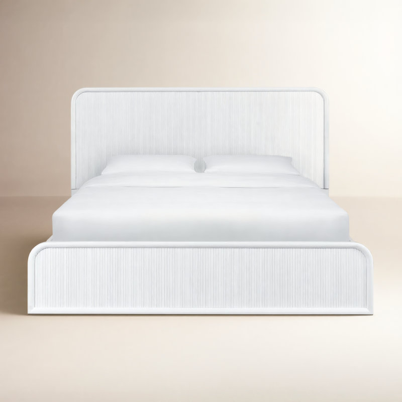 Liabella Bed, White, Queen