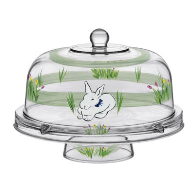 Nassau Glass Cake Stand