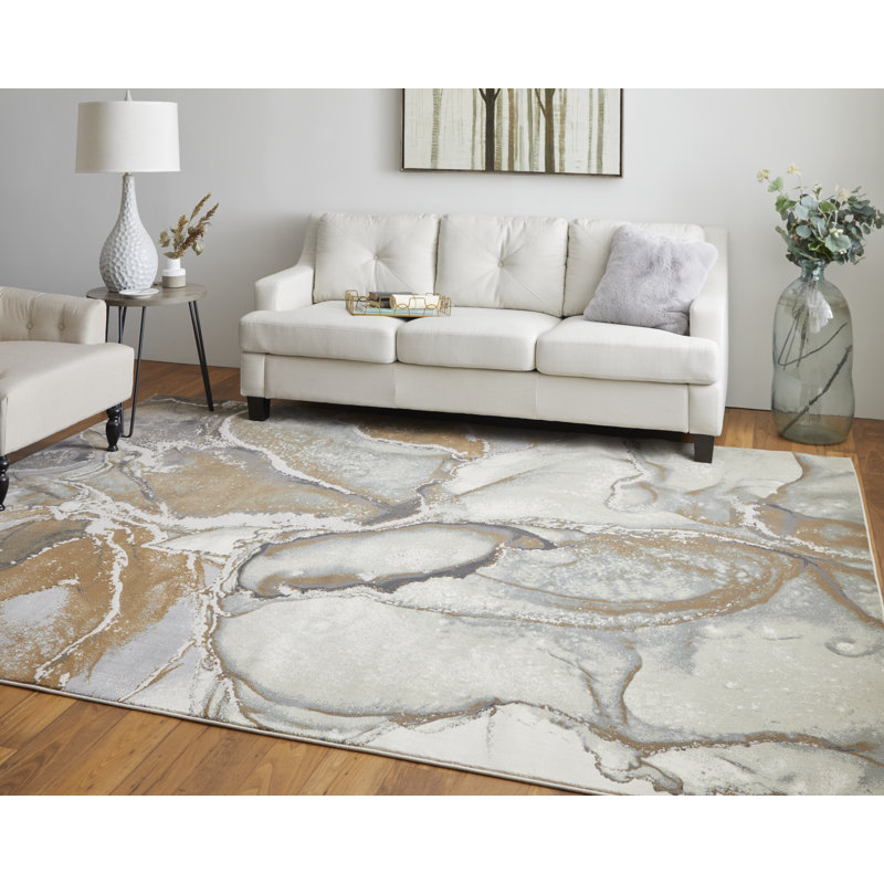 Takara Abstract Indoor Rug, Rectangle 3'10" x 6'