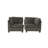Parkerville Modern Sofa MODULAR SET 2PC