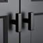 Matte Black Cabinet Pulls, 10-Pack Stainless Steel Square Drawer Handles For Kitchen Cabinets, Wardrobes, And Cupboards