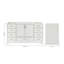 Base de meuble-lavabo simple 60,75 po Peightyn-93359334