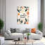 Floral Miracle Organic Contemporary Nature Flower Wall Art Print by Treechild - Wrapped Canvas Print-135423266