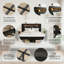 Base de lit plateforme en bois-927900483