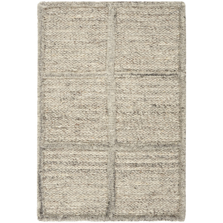 DKNY Pure Framework Silver Modern Indoor Rug