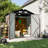 6.4 Ft. W x 4.0 Ft. D Steel Storage Shed with Door Lock and Floor