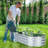 Galvanized Raised Garden Bed Silver-1408503360