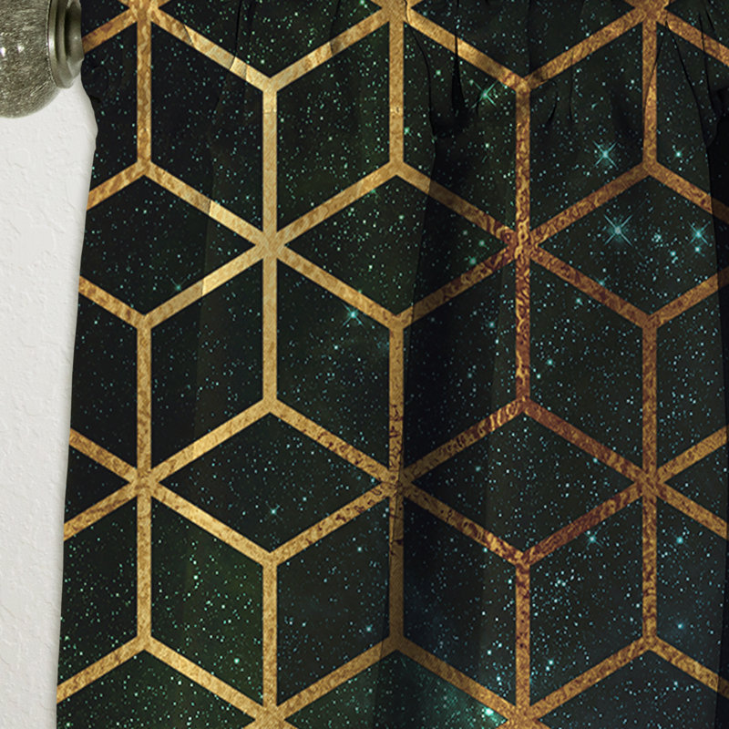 Velvet Blackout Single Curtain Panel,  52" W x 108" L