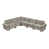 Chenille brun / gris est en rupture de stock