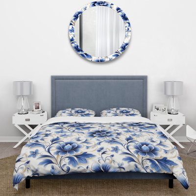 Ensemble de housse de couette Cobalt