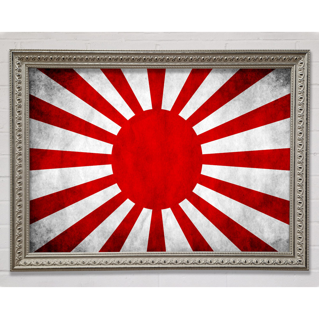 Japanische Kriegsflagge - Druck