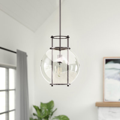 Luminaire suspendu sphère 1 lumière Elly