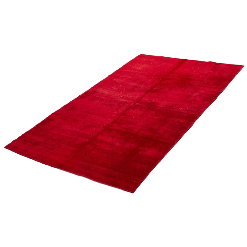 Tapis rouge à transition de couleur 5 pi 5 po x 8 pi 10 po