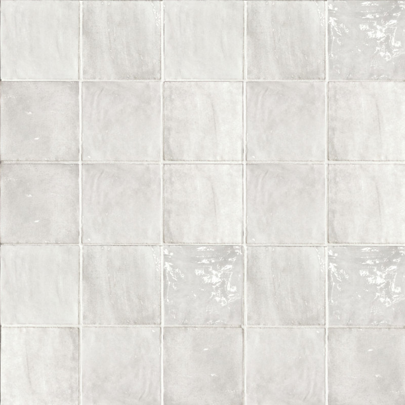 Carreau de céramique 5 x 5 Artisanal, Gris