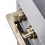 ZLINE Autograph 24 in. Marino Induction Range with 3 Element Cooktop and Champagne Bronze Accents