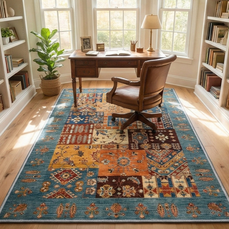 Sarswati Indoor Rug, Rectangle  5'3" x 7'6.6" 