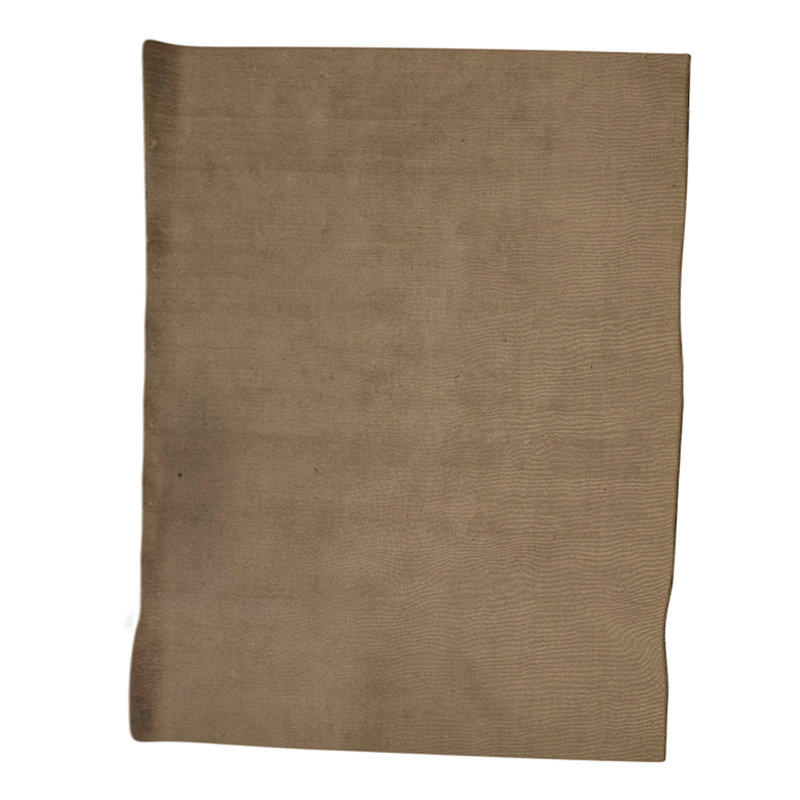 Tapis beige noué à la main de haute qualité