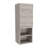 Light Grey 2-Shelf Bathroom Cabinet