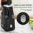 Juicer Machines With 5.9" Wide Feed Chute, Slow Cold Press Juicer For Whole Fruits & Vegetables,Black