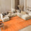 Tapis de couleur unie Ahir Performance