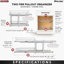 Organisateur de panier à 2 niveaux Rev-A-Shelf pour armoires de cuisine ou de meuble-lavabo -71170760-106871307