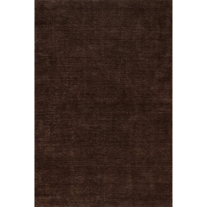 Tapis en mélange de laine moucheté Lahjar, Rectangle 6 pi x 9 pi
