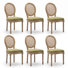 Ensemble de chaises de salle à manger Ilmie French Country Cane