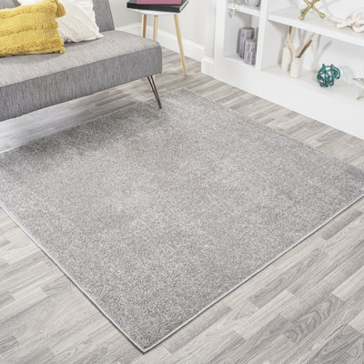 Tapis gris clair Asaiah