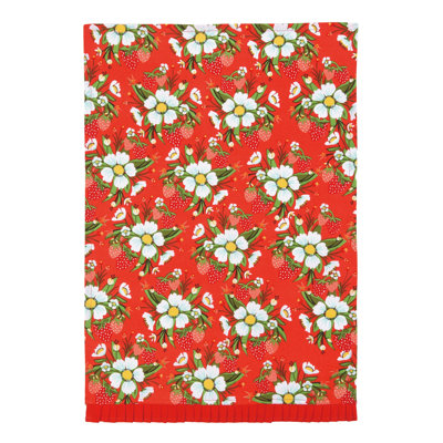 Strawberry Fields Cotton Kitchen Towel