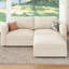 Canapé modulaire en forme de L Bouley Corduroy-1720916943
