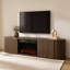 Meuble télé 70 po avec tablettes réglables-1185979358