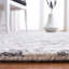 Tapis gris / ivoire en laine et en viscose touffeté à la main Restoration-1296810536