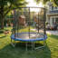 Maxway Furniture 290cm Round with Safety Enclosure Kid / Toddler Trampoline