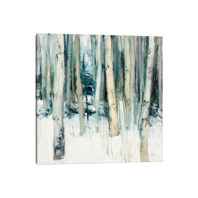 Steelpix Metal Canvas - Winter Woods II by Julia Purinton