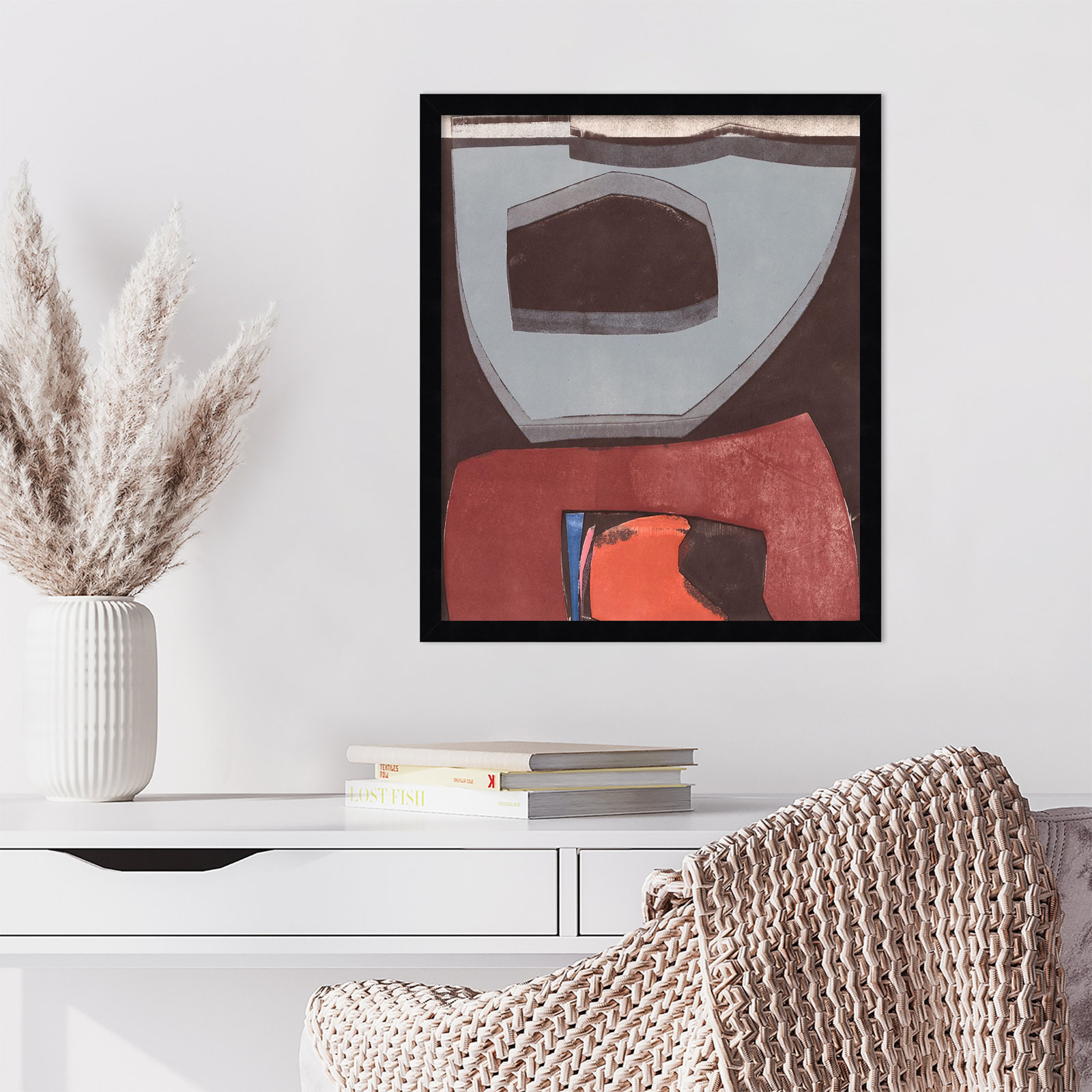 Solano "Istanbul 12" Print by Rob Delamater, Black, 21" H x 18" W